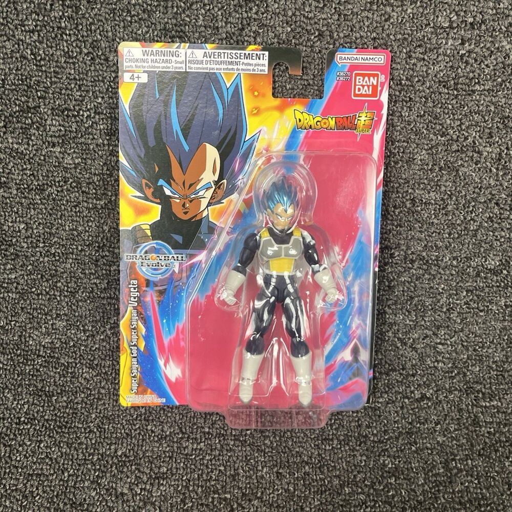 Dragon Ball Super Evolve Super Saiyan Blue Vegeta 5-Inch Action Figure